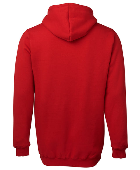 Netball Umpire Fleece Hoodie "Red" -  Back View