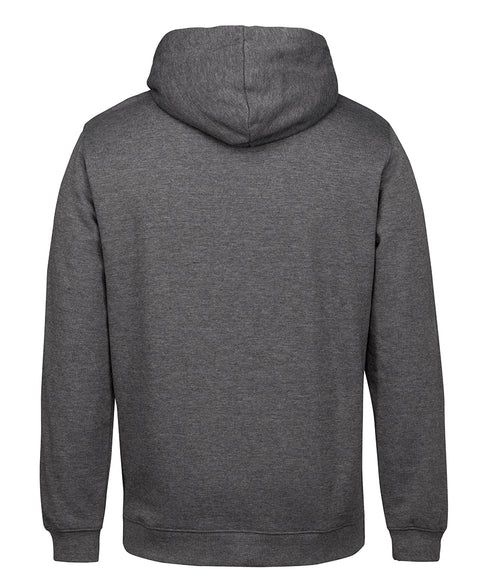 Netball Umpire Fleece Hoodie "Graphite" -  Back View