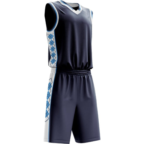 North Carolina Basketball Singlet Navy With Shorts - Coast 2 Coast Sports